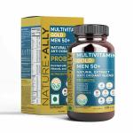 Nature Ally Multivitamin Gold Men 50 + (120 tabs) 100% RDA 21 vitamin & minerals & 13 botanicals.