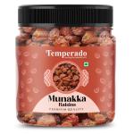 TEMPERADO Premium Afghani Munakka Raisins 250 g x 2 (500gms) JAR PACK | Abjosh Kishmish (with seeds) | Munka Dry Fruits | Delicious & Healthy Snack | High in Antioxidants, Naturally Sweet & tasty | Grown In India