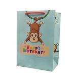 Tasche Multicolor Paper Monkey Theme Birthday Gift Bags For Gifting Presents (10 x 7 x 4 Inch) Pack Of 40