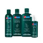 Dr Batra's Anti Dandruff Hair Serum, Conditioner, Hair Fall Control Oil and Dandruff Cleansing Shampoo (200 ml, Pack of 4)