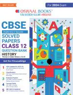 Oswaal CBSE Chapterwise & Topicwise Question Bank Class 12 History Book (For 2023-24 Exam)