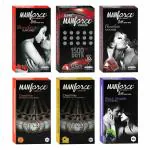 Manforce Multi-Variant Flavored Condoms - 10 Pieces x Pack of 6