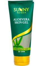 Sunny Herbals Aloevera Skin Gel Free Item With Glamour Cream For Men And Women - 30 g (Pack of 2)