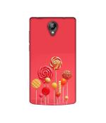 Casotec Lollipop Design Printed Silicon Soft TPU Back Case Cover for Micromax Bolt D320