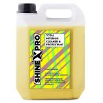 ShineXPro 2.7L Car Interior Cleaner and Protectant - Citrus Scent - Safe As a Car Seat Cleaner and For All Interior Surfaces Including Leather and Fabric - Infused UV Blockers Protect From Fading