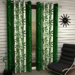 JARS Collections Set of 2 Polyester Window Curtains(4x6 ft)