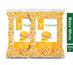 Trinetra Popcorn Maize 1 kg (500g X 2 Pack) Maize Whole