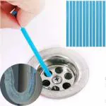 NEPROENT Sani Stick Sewer Drain Cleaner Remove Bad Smell of Drain, Toilet Pipes, Bathtub, Kitchen Sink Removes Clogs, Blockages in Washbasin, Sinks, Pipes within 30 Minutes, Drain spring pipe, Plunger, Drain Stick, Cleaning Hook