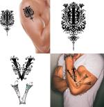 Ordershock IV Name Letter Tattoo (Pack of 2)