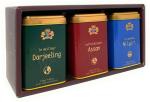 Premiers 3-in-1 Tea Gift Set (Darjeeling Tea + Assam Tea + Niligiri Tea) Without Window Black Tea Festive Gift Box (3 x 125 g)