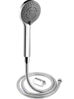 ENNIUS ABS Hand Shower Round - Standard size, Chrome finish High-Pressure Spray, Water-Saving Efficiency, Durable Chrome Finish, and Effortless Installation pack of 1