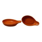Caffeine Brown Stoneware Serving Bowl (Set Of 2)