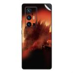 GADGETSWRAP Printed Vinyl Skin Sticker for Vivo X70 Pro Plus - Godzilla Destroying City