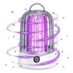 Heli Hub Electric Mosquito Lamp, Electric Insect Killer, USB Mosquito Protection, Mosquito Killer, UV Lamp, Mosquito Trap, Insect Lamp, Bug Zapper, Universal Repellent for Indoors, Bedroom, Kitchen, Office[1 pcs]