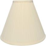 YURA HANDICRAFTS Lamp Shade with Georgette Fabric -PP(Pleated Lace) Size 5