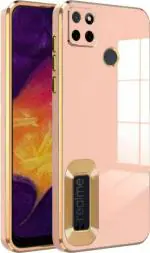 MOZIKON 6D Chrome Back Cover Case For realme C21Y