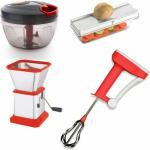 ODD M EVEN Quick and Handy Chopper, Blender, Slicer, Chilly Cutter Kitchen Tool Set
