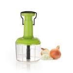 GOPSZOME Steel Food Chopper Cutter-Heavy Duty Mini Food Processor Small Vegetable Mincer Dicer (Push Chopper 1100 ML)