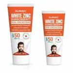 Elemnt Sports Science White Zinc Sunscreen For Cricketers - Zinc Oxide Sunscreen - 100gm+50gm Combo