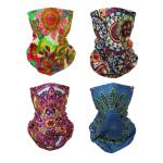 SHIVAAY Elastic Headwear Bandana Headband Half Face Mask Scarf Neck UV Sun Protection