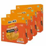 Bit-Kit Multigrain Manchurian Regular Khakhra | 100% Roasted Thins Low-Calorie Tea Time Snacks | High-Fibre Crunchy Diet Khakhra | Cholesterol-free Diet Khakhra - Pack of 4