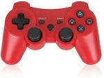 New World Store Six Axis PS3 Red Controller Wireless Double Shock Gamepad For Playstation 3