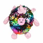 Scoobies Sequin Squishy Toy | Unicorn Design | With Reversible Glitter Two-Side Sequins