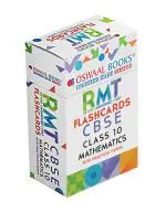 Oswaal CBSE RMT Flashcards Class 10 Mathematics (For 2023 Exam)
