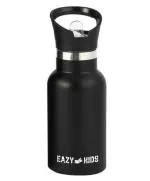 Eazy Kids Stainless Steel Water Bottle 500 ml, Black