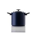 Lock & Lock Decore Navy Blue Aluminium Non-Stick Induction Stock Pot with Lid 5 L