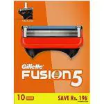 GILLETTE FUSION 5 BLADES (10 PCS)
