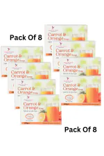 suger and smile orange and carrot soap pack of 8 (800g)