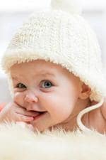 Generic Paper Self Adhesive Newborn Cute Baby Girl, Boy Wall Poster-1303, 12 X 18 Inch