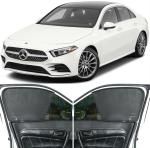 Able Elegant Half Car Magnetic Sun Shade Curtains for Mercedes-Benz A Class A 180 Set of 4 Pcs
