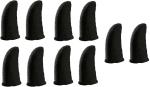Kimast Sales Black Finger Sleeve (Pack Of 10)