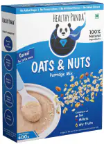 Healthy Panda - Oats & Nuts baby Cereal mix-400G- Baby food - Cereal for Kids - Kids food -Baby Porridge-Baby cereal-100% Fresh & Natural
