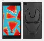 VAKIBO Black Lenovo Tab 7 7504X 7304 F Namo E Rubber Back Cover