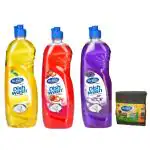 We Shine Kitchen Combo Dishwash with 3 different Fragnance | Kills 99.99% Germs and bacteria