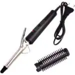 FIRREEWOLF Hair Curler and straightener Hair Curling Iron Rod Electric 471 B Hair Curler Iron for Women Black