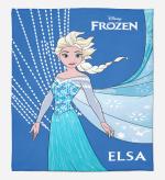 Disney Frozen Blue Print Polar Fleece Blanket Single Bed Willow 5 ft x 7 ft