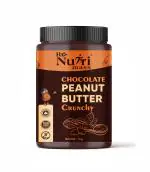 Renutrimass Crunchy Peanut Butter chocolate High Protein Peanut Butter | Gluten-Free | Vegan