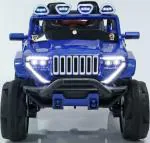 Wishmaster Blue Fiber Electric Rideons Jeep Kids Thar Jeep - Blue