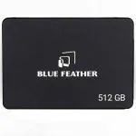 Blue Feather 256 GB SSD 2.5 Inche SATA III & SATA II Internal SSD for Desktop, Laptop Or Gaming PC, 6Gb/s, Silent, Fast, Smart, Low Power Consumption
