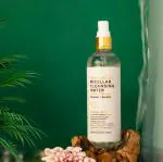 Ahurei Naturals Herb Infused Micellar Cleansing Water With Vitamin E, Aloevera, Kiwi, Green Tea And Cica Extract Removes Pollution, 200 Ml