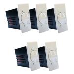 Hi-Plasst Switch Modular Nixon 4 Step Type Fan Regulator Use In Household, Offices, Shops, Hospitals And More 5cm x 2.4cm