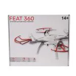 Hamleys Feat 360 Drone for kids 12Y+, Multicolour