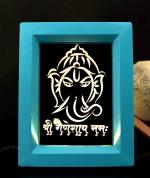 Aqua Lord Ganesh 3D Illusion Base Table Lamp