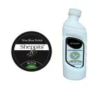 Sheppits Premium Wax Black Shoe Polish & Shoe Cleaner Combo | Shoe Care Kit