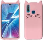 Mbcase Vivo Y15 Pink Rubber Back Cover