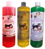 SWACCH Shampoo (Strawberry) + Deodorizer (Lemon) + Stain Remover (Jasmine) 1 Litre Each